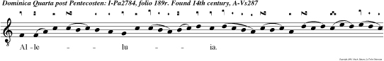 Alleluia. Diligam te, Domine, virtus mea Dominus firmamen tum meum et refugium meum et liberator meus.