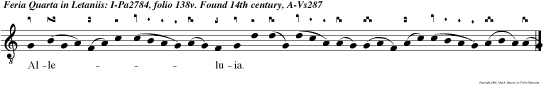 Alleluia. Exxivi a Patre, et veni in mundum iterum relinquo mundum, et vado ad Patrem.