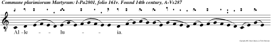 Alleluia. Fulgebun iusti, et tanquam scintille in arun dineto discurrent et regnabunt in aeternum