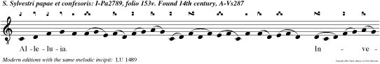 Alleluia. Inveni David servum meum: oleo sancto meo unxi eum.