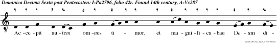 Accepit autem omnes timor, et magnificaban Deum dicen tes: Qui a pro pheta magnus surrexit in nobis et qui a Deus visitavit plebem suam.