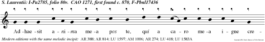 Adhaesit anima mea pos te, qui a caro mea igne cremata est pro te, Deus meus.