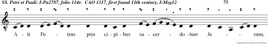 Ait Petrus prin cipibus