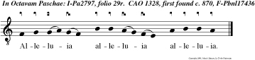 Alleluia alleluia alleluia.