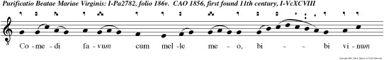 Comedi favum cum melle meo, bibi vinum meum cum lacte meo.