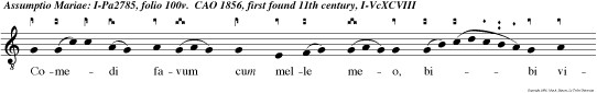 Comedi favum cum melle meo, bibi vinum meum cum lacte meo.