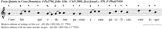 Cum his qui oderun pacem eram pacificus, cum loque bar illis impugnaban me gratis.