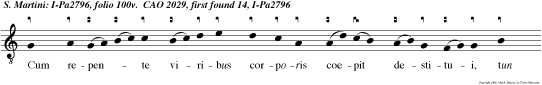 Cum repente viribus corporis coepit destitui, tun moeror et luctus omnium vox plangentium unaque pre cantium: Ne, pastor, oves deseras