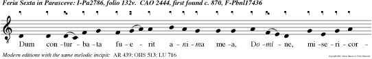 Dum conturbata fuerit anima mea, Domine, misericordiae memor eris.