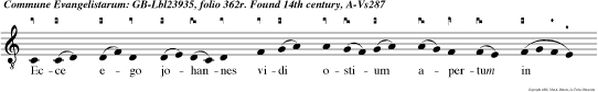 Ecce ego johannes vidi ostium
apertum in celo et ecce sedes posita erat in eo et
in medio sedis et in circuitu ejus qua tuor
animalia plena oculis ante et retro et dabant
gloriam et honorem et benedictionem sedenti super
thronum viventi in secula seculorum.