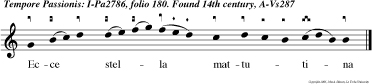 Ecce stella mattutina