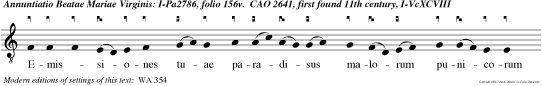 Emissiones tuae paradisus malorum punicorum cum pomorum fructibus