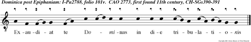 Exaudiat te Dominus in die tribulationis