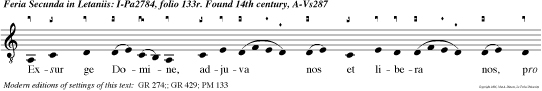Exsur ge Domine, adjuva nos et libera nos, pro ter nomen tuum, alleluia.