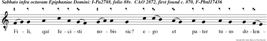 Fili, qui fecisti nobis sic?