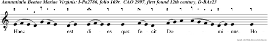 Haec est dies qua fecit