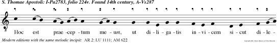 Hoc est praeceptum meum, ut diligatis invicem sicut dilexi vos