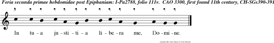 In tua justitia libera me, Domine.