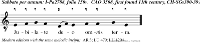 Jubilate deo omnis terra.