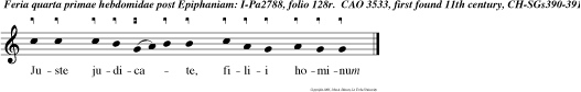 Juste judicate, filii hominum