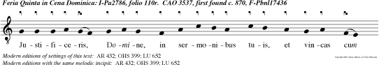 Justificeris, Domine, in sermonibus tuis, et vincas cum judicaris.