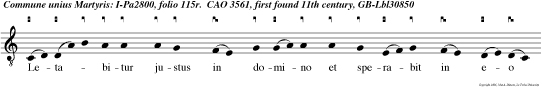Letabitur justus in domino et sperabit in eo et laudabun tur omnes recticor de. Beatus vir qui e u o u a e.