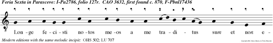 Longe fecisti notos meos a me traditus sum et non egrediebar.