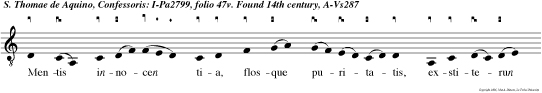 Mentis innocen tia, flosque puritatis, exstiterun praevia luci veritatis.
