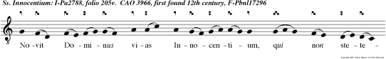 Novit Dominus vias Innocentium, qui non steterun in vias peccatorum.