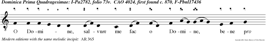 O Domine, salvum me fac o Domine, bene pro sperare.