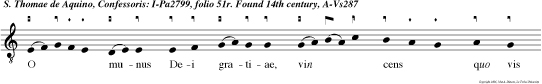 O munus Dei gratiae, vin cens quo vis miraculum pestiferae superbiae num quam persensit stimulum.