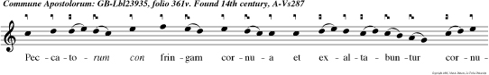 Peccatorum con fringam cornua et exaltabuntur cornua justi.