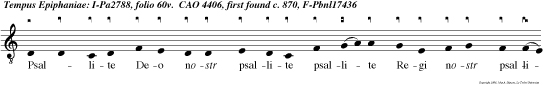 Psallite Deo nostr psallite psallite Regi nostr psallite sapienter.