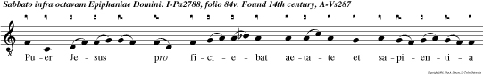 Puer Jesus pro ficiebat aetate et sapientia coram Deo et hominibus
