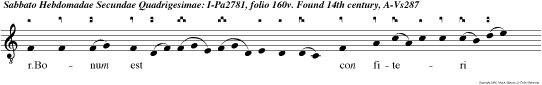 r.Bonum est con fiteri Domino: et psallere nomini tuo, Altissime. v.Ad annuntiandum mane misericordiam tuam, et veritatem tuam per noctem