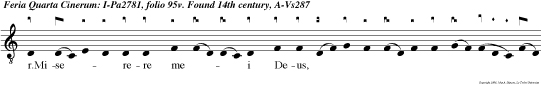 r.Miserere mei Deus, miserere mei: quoniam in te confidit anima mea. v.Misit de caelo, et liberavit me: dedit in opprobrium con culcantes me.