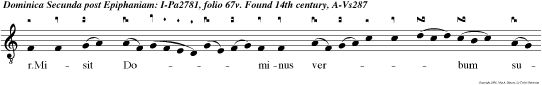 r.Misit Dominus verbum suum, et sanavit eos: et eripuit eos de interitu eorum. v.Con fiteantur Domino misericordiae ejus: et mirabilia ejus filiis hominum.
