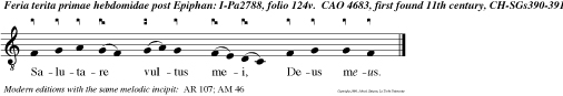 Salutare vultus mei, Deus meus.