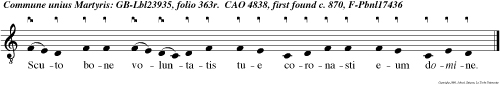 Scuto bone voluntatis tue coronasti eum domine.