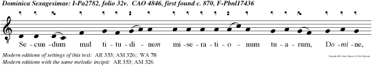 Secundum mul titudinem miserationum tuarum, Domine, dele iniqui tatem meam.