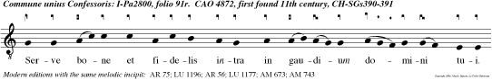 Serve bone et fidelis intra in gaudium domini tui. e u o u a e.