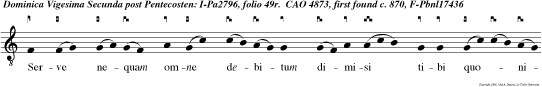 Serve nequam omne debitum dimisi tibi quoniam rogasti me non ne ergo oportuit et te misereri conservi tui, sicut et ego tui misertus sum? dicit Dominus