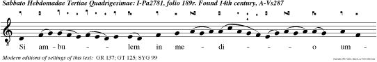 Si ambulem in medio umbrae mor tis, non timebo mala: quo niam tu mecum es, Domine. v.Vir ga tua, et baculus tuus, ipsa me consolata sunt.