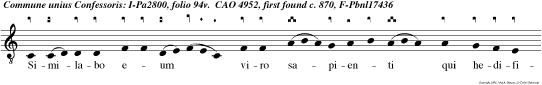 Similabo eum viro sapienti qui hedificavit domum suam supra petram Magnificat e u o u a e.