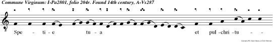 Spetie  tua et pulchritudine   tu a intende prospere  procede et reg na.  Propter veritatem et mansuetudinem  et justi tiam et deducet   te mirabi    liter dextera tua.