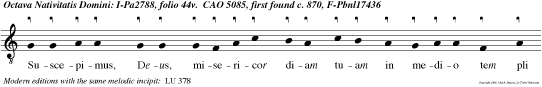 Suscepimus, Deus, misericor diam tuam in medio tem pli tui.