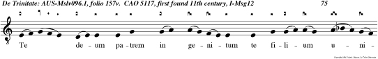 Te deum patrem in