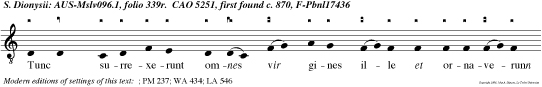 Tunc surrexerunt omnes vir gines ille et ornaverunn lampades suas.