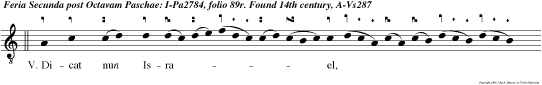 v.Dicat nun Israel, quoniam bonus: quoniam in saeculum misericordia ejus.