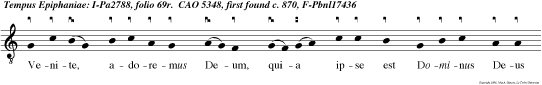 Venite, adoremus Deum, quia ipse est Dominus Deus noster